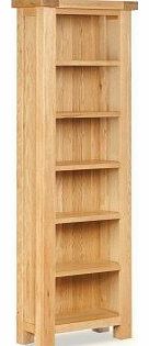 Chester Oak Slim Bookcase