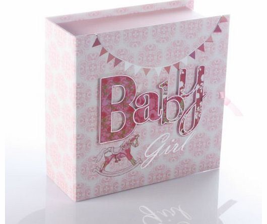 Baby Girl Keepsake Box With Drawers