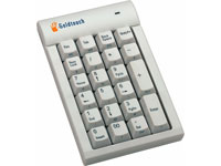 Beige USB GoldTouch Hub Keypad