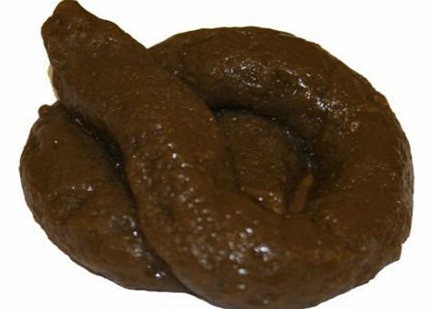 The Little Party Shop Sticky Soft Fake Dog Poo Turd Novelty Practical Joke Prank Fun