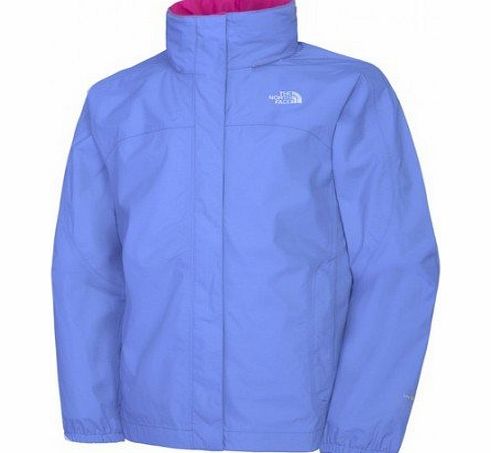 The North Face Girls Resolve Reflective Hardshell Jacket - Lavendula Purple, Large/Size 14-16