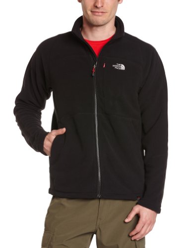 Mens 200 Shadow Full Zip Jacket - TNF Black, Large