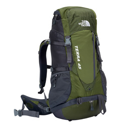 The North Face Terra 45 Rucksack - Sugarpine Green