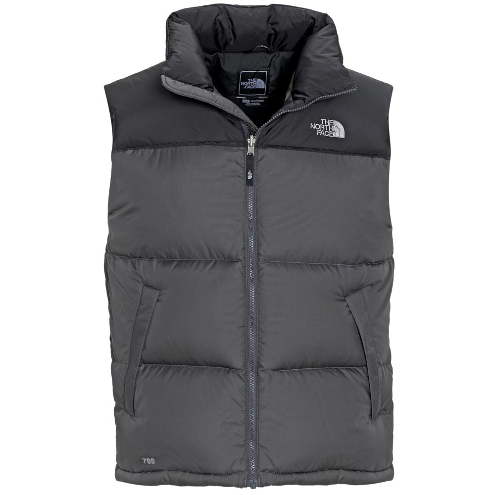 Vest - Nuptse - Asphalt Grey/TNF