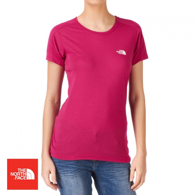 Womens The North Face Pantoll T-Shirt - Parasol