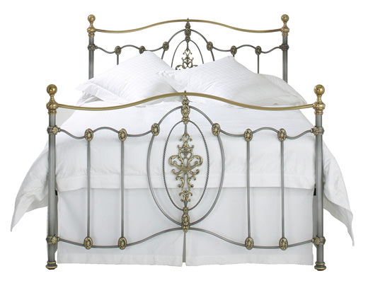 The original bedstead co ltd Double Ardmore Bedstead - Silver