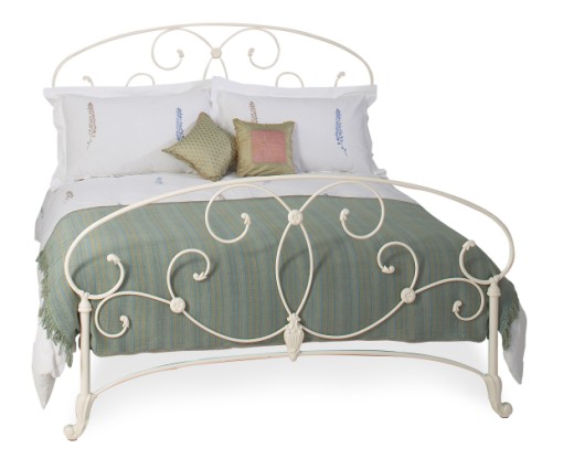 The original bedstead co ltd Double Arigna Bedstead - Glossy Ivory