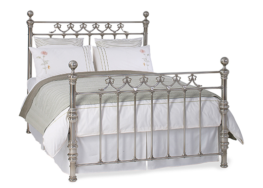 Double Newton Bedstead - Nickel