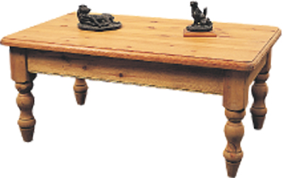 COFFEE TABLE CLASSIC FARMHOUSE RECT