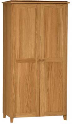 The Pine Factory MARLBOROUGH DOUBLE OAK WARDROBE