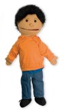 The Puppet Company Medium Boy Puppet Buddie (Olive Skin Tone)