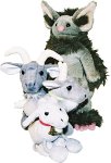 Three Billy Goats Gruff Finger Puppets