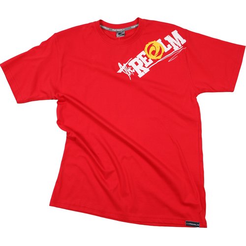 Mens The Realm Kids Fushion Tee Flame