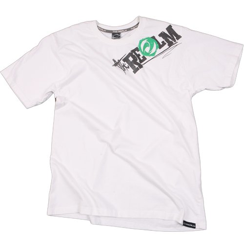 Mens The Realm Kids Fushion Tee White