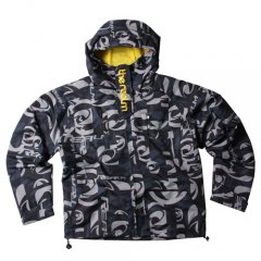 Mens The Realm Stormtrooper Jacket Black Camo