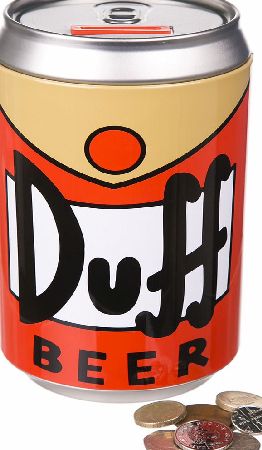 The Simpsons Duff Beer Money Bank