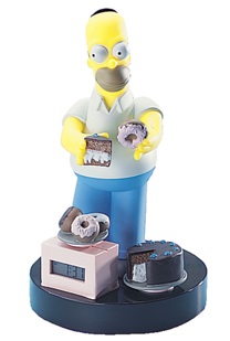 homer speaking alarm clock