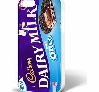 B-386 - White - Cadburys Oreo - Chocolate Bar - Quirky Cool - iPhone 5 / 5s Hard Plstic case - Xmas, Birthday Novelty Gift