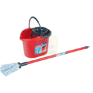 Klein Vileda Bucket and Wipe Mop