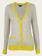 theory knitwear grey yellow