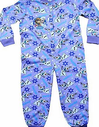 ThePyjamaFactory Olaf Disney Frozen Onesie 3 to 10 Years Frozen PJs Frozen All in One (5-6 Years (110-116cm))