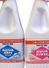 Thetford 1.5L AQUAKEM & RINSE DUO PACK