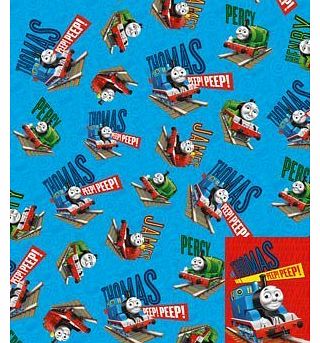 Thomas & Friends ``Thomas the Tank Engine Gift Wrap, 2 sheets 2 tags``