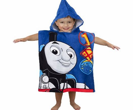 Thomas and Friends Race Hooded Poncho