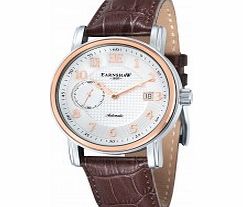 Thomas Earnshaw Mens Fitzroy Automatic Brown Watch