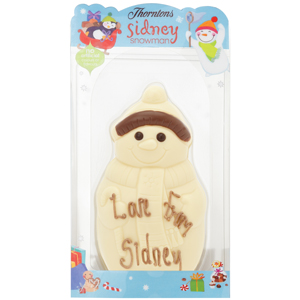 Chocolate Snowman Model (150g)