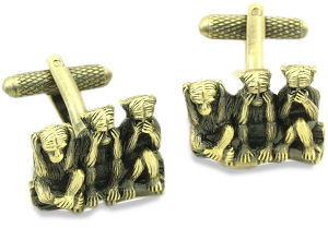 Monkeys Cufflinks