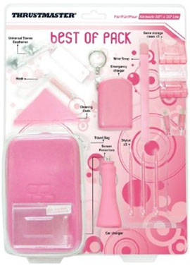 THRUSTMASTER Best of pack DSL/DSi - Pink