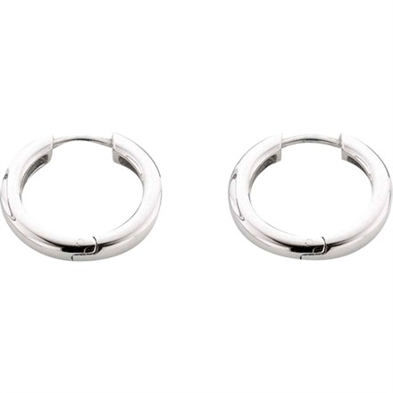 Silver Hoop Earrings 7210SI