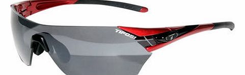 Tifosi Podium Red Fototec Smoke Lens Glasses