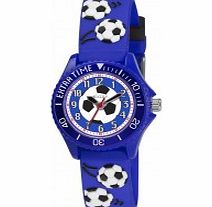 Tikkers Boys Blue Football Watch