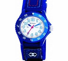 Tikkers Kids Blue Velcro Watch