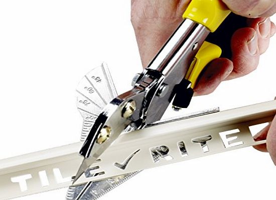 Tile Rite  TTC445 Multi-Angle Hand Tile Trim Mitre Cutter for Plastics and Soft Woods