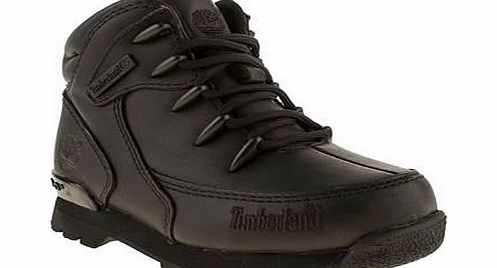 Timberland black euro rock hiker boys toddler