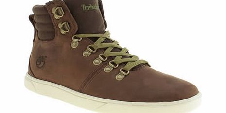 Timberland Brown Groveton Alpine Hiker Boots