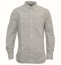 Brown Small Check Long Sleeve Shirt