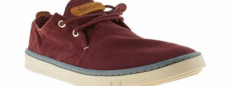 Timberland Burgundy Earthkeepers Hookset Ox Shoes