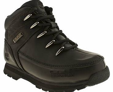 kids timberland black euro sprint boys toddler