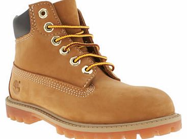 kids timberland natural 6in premium unisex