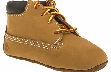 kids timberland natural bootie unisex crib