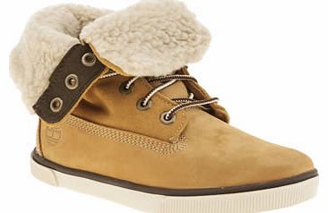 kids timberland tan deering fold down boys