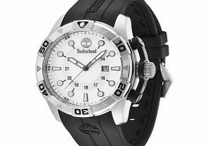 Timberland Mens Arlington Black Rubber Strap Watch