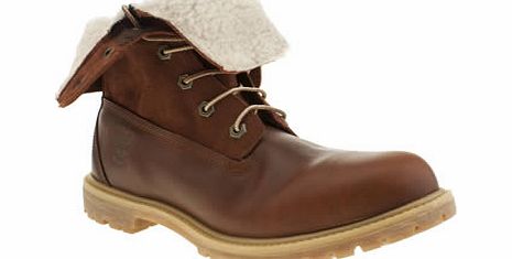 Timberland Tan Authentic Teddy Fleece Boots