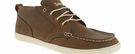 Timberland Tan Newmarket Lp Chukka Boots