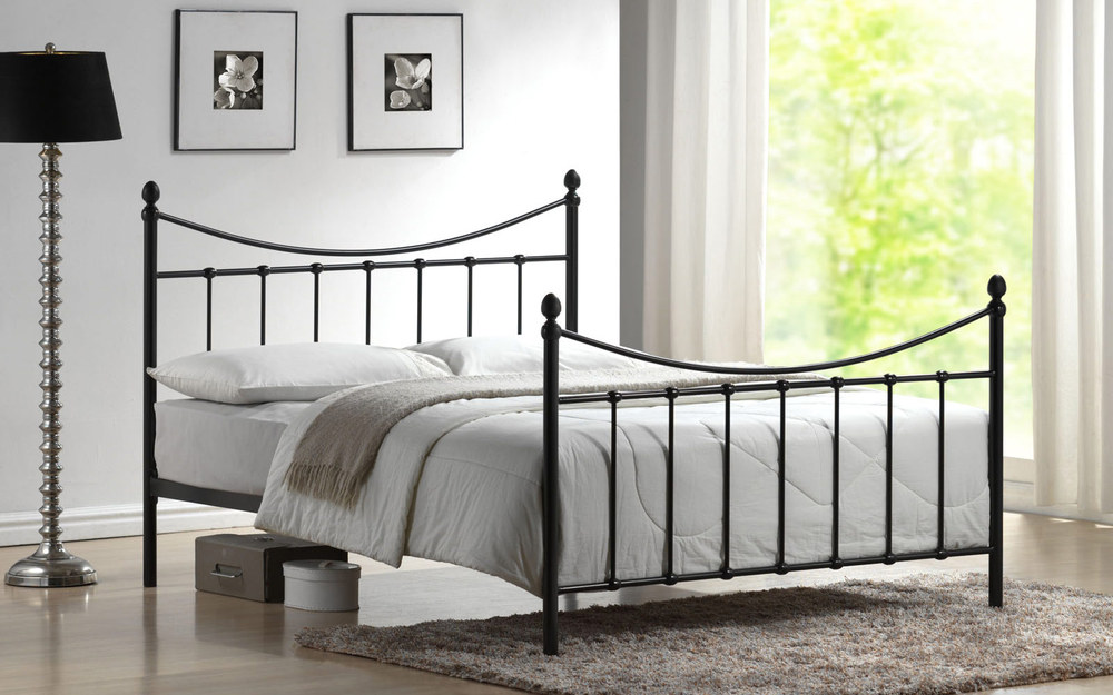 Time Living Alderley Metal Bedstead, King Size,