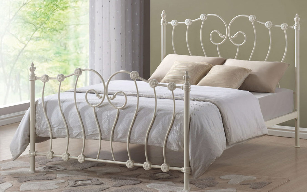 Time Living Inova Metal Bedstead, King Size, No